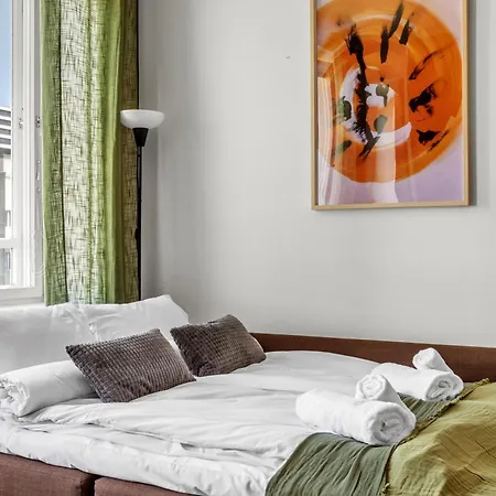 Nordic Top-floor Kamppi Square 100m Tram And Bus Appartement